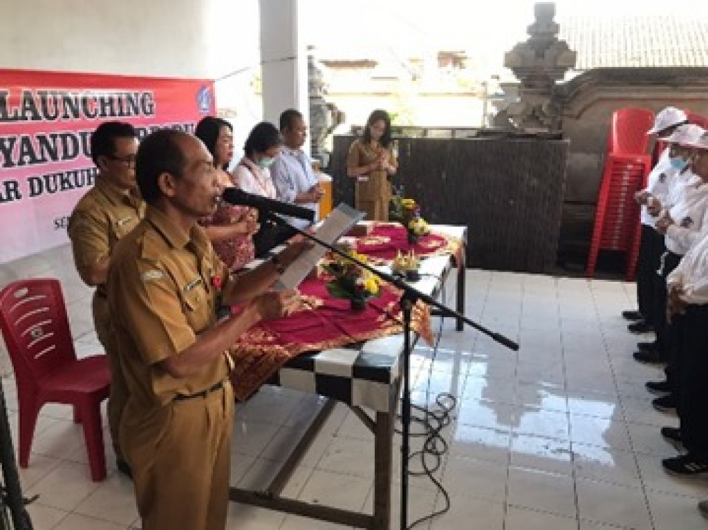 Desa Dalung Launching Posyandu Terpadu Lansia di Banjar Dukuh